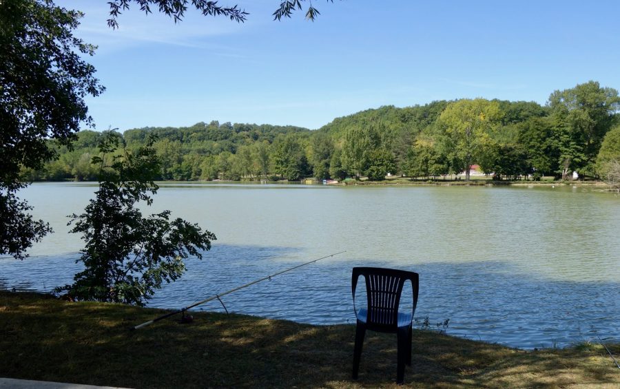 camping bord de lac