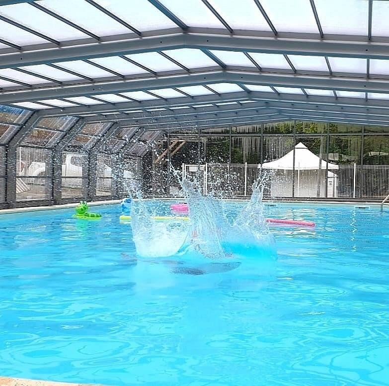 camping dans le lot avec piscine